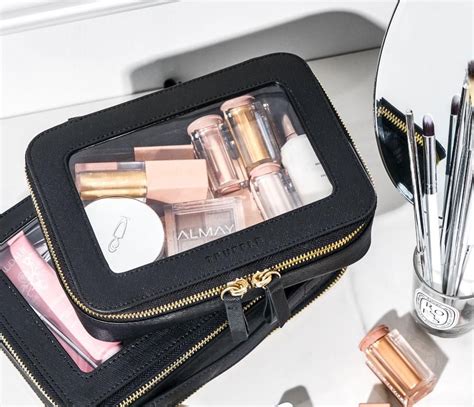 truffle cosmetic bag dupe|The 10 Best Clear Makeup Bags of 2024 .